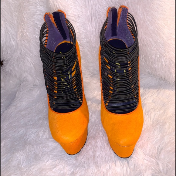 Orange Strap High Heels 🔥 - Picture 5 of 8